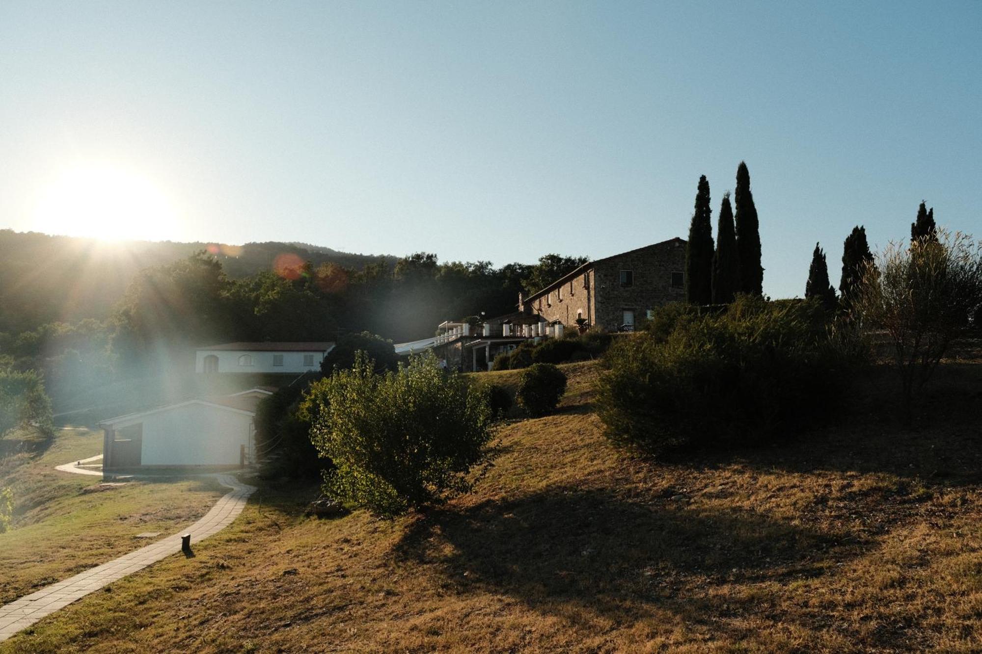 La Meridiana Agriturismo Montieri Exterior foto