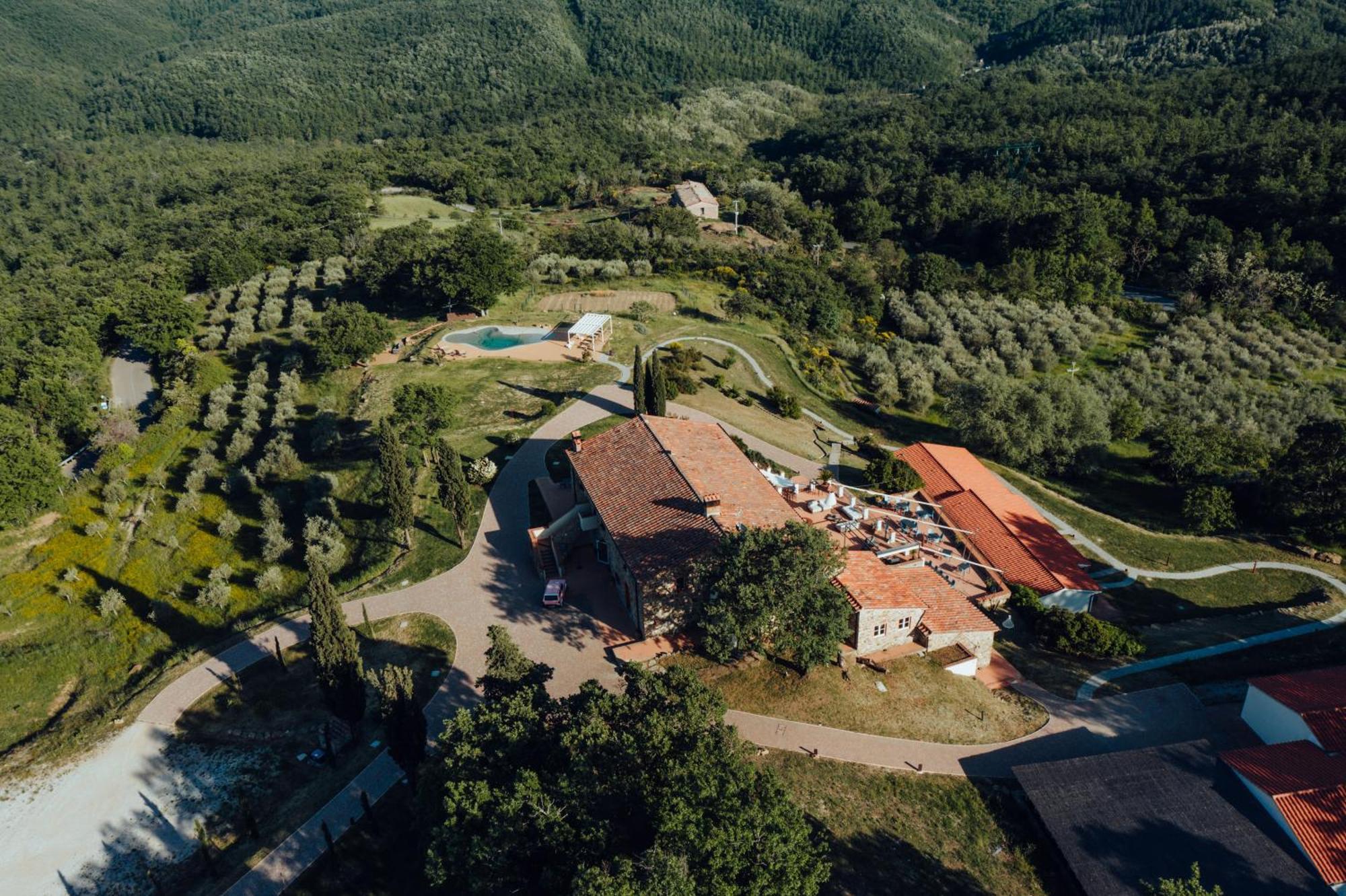 La Meridiana Agriturismo Montieri Exterior foto