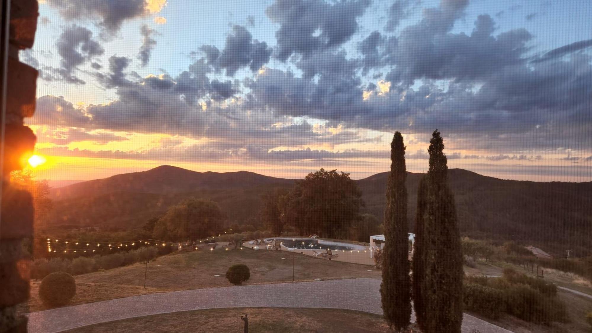 La Meridiana Agriturismo Montieri Exterior foto