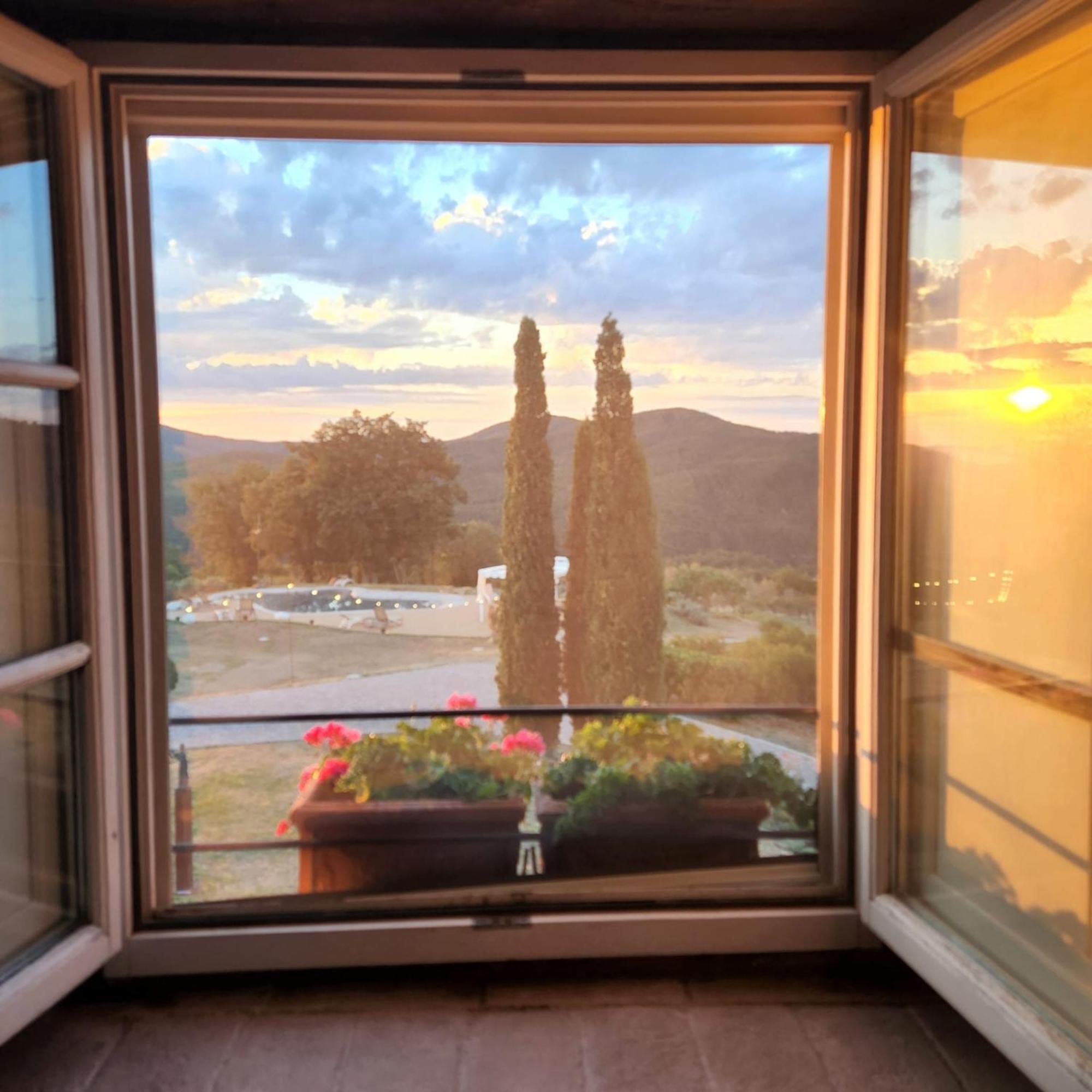 La Meridiana Agriturismo Montieri Exterior foto
